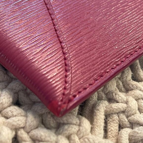 Prada Vitello Move envelope wallet in Ibisco (hibiscus) Pink - Picture 3 of 12